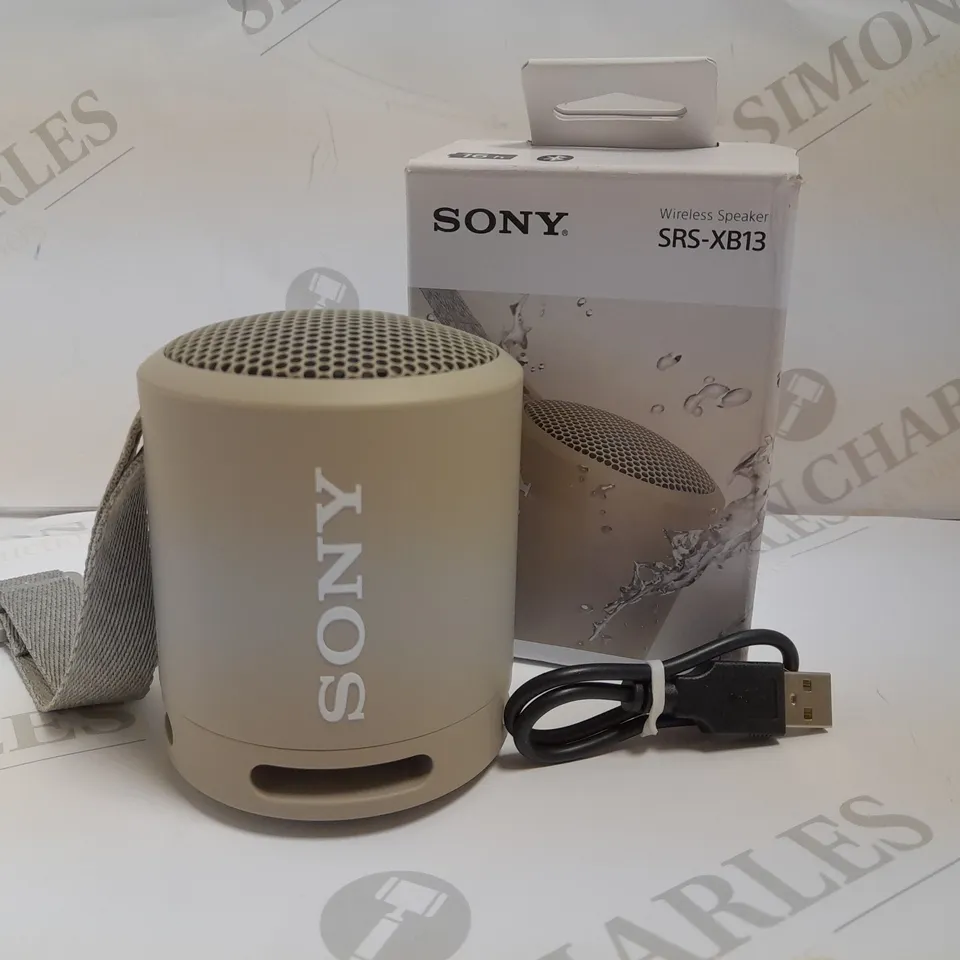 SONY WIRELESS SPEAKER SRS-XB13 RRP £54