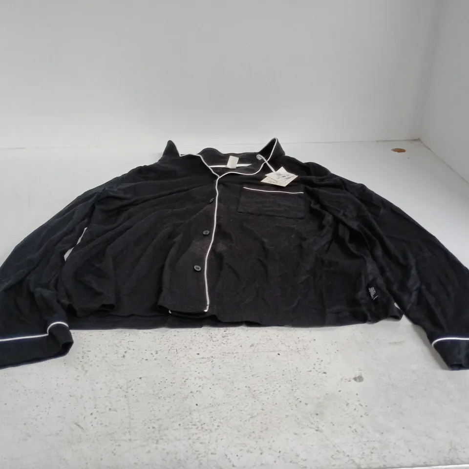CHELSEA PEERS BLACK PYJAMA SIZE 10/SMALL