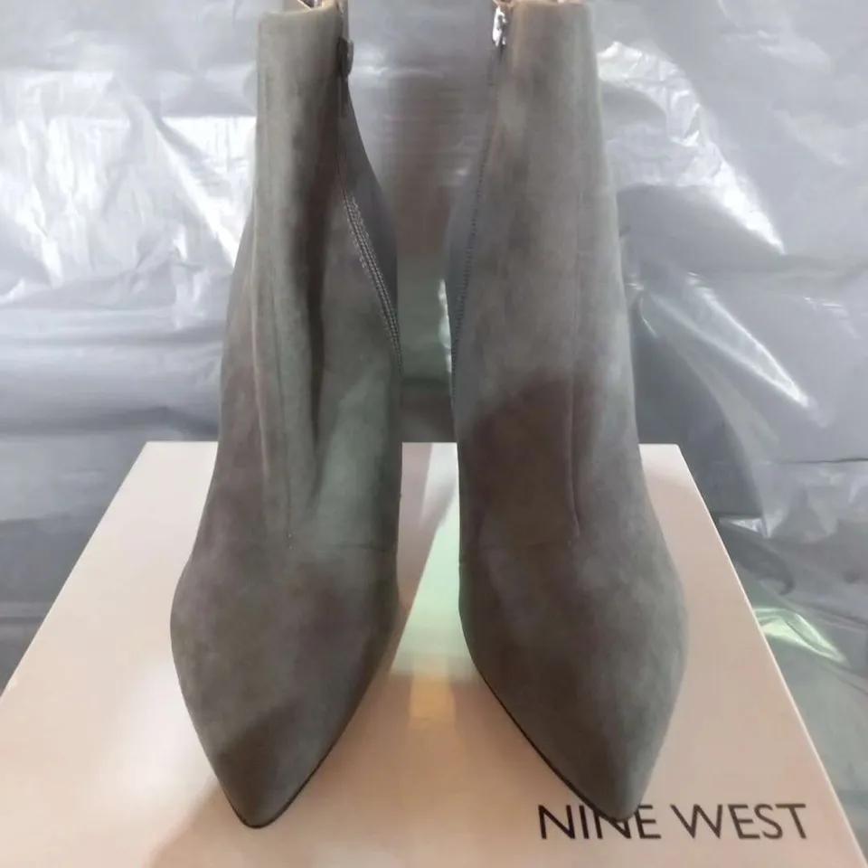 BOXED NINE WEST FLAGSHIP ANKLE BOOT SIZE 8 