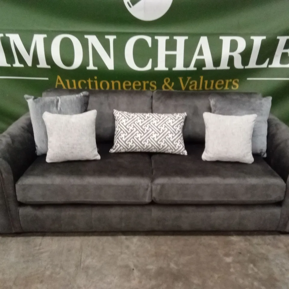 AMARA 3 SEATER SOFA - CHARCOAL RRP £1499