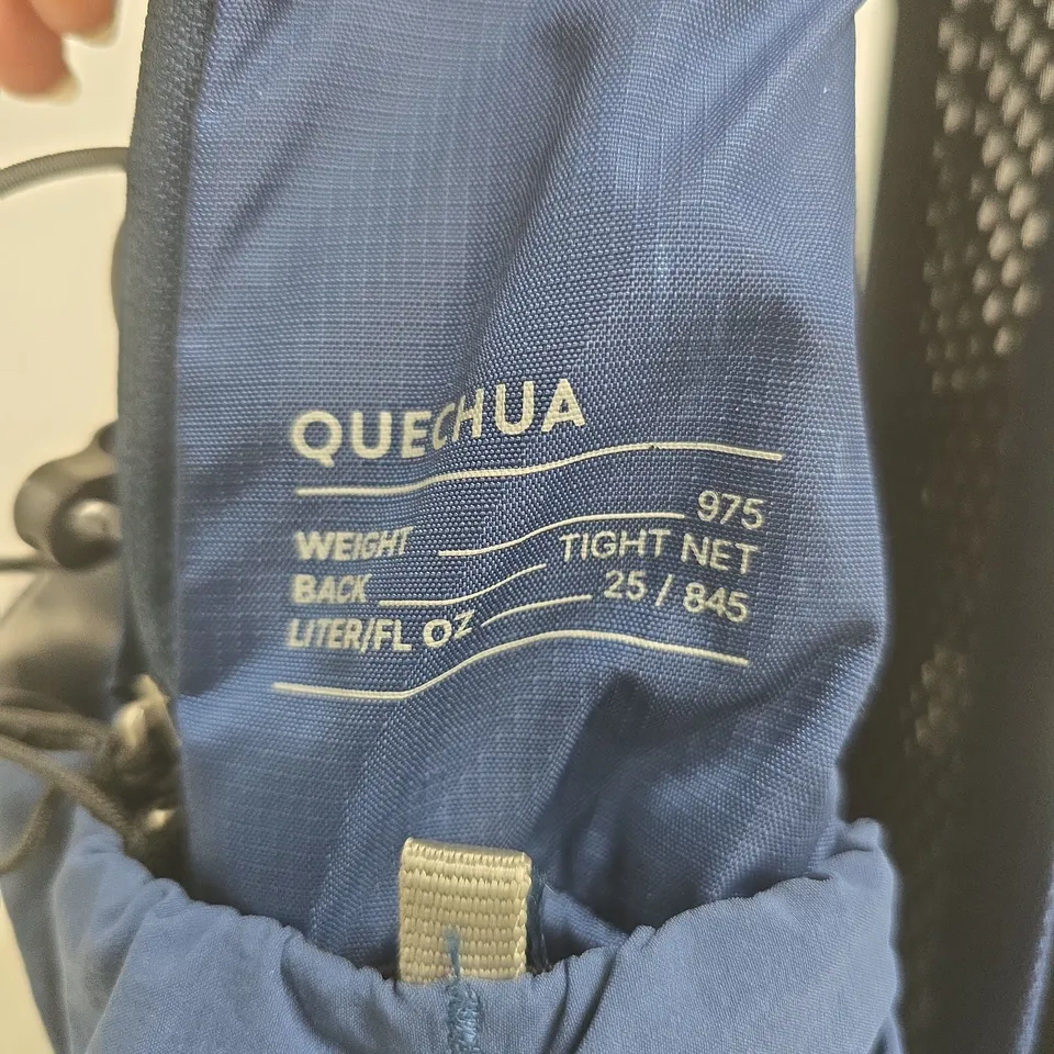 QUECHUA 25L BLUE HIKING BACKPACK