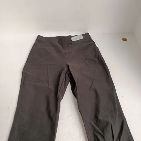 ROMAN BENGALINE CROP TROUSERS – BLACK, UK 10 (US 6, EU 38)