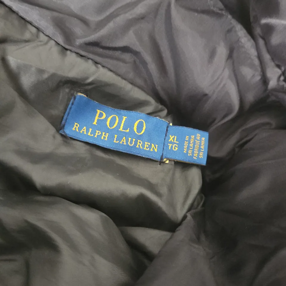 POLO RALPH LAUREN MEN'S PUFFER JACKET - BLACK, XL