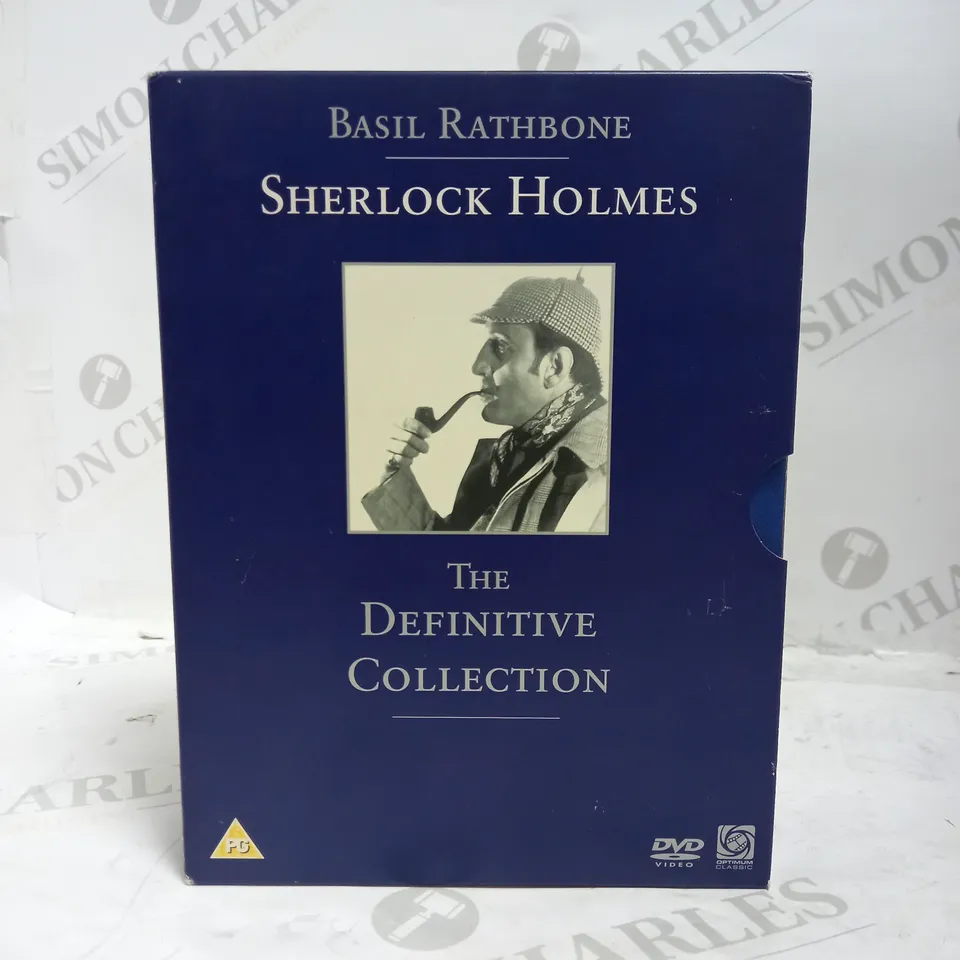 BASIL RATHBONE SHERLOCK HOLMES THE DEFINITIVE COLLECTION DVD BOX SET