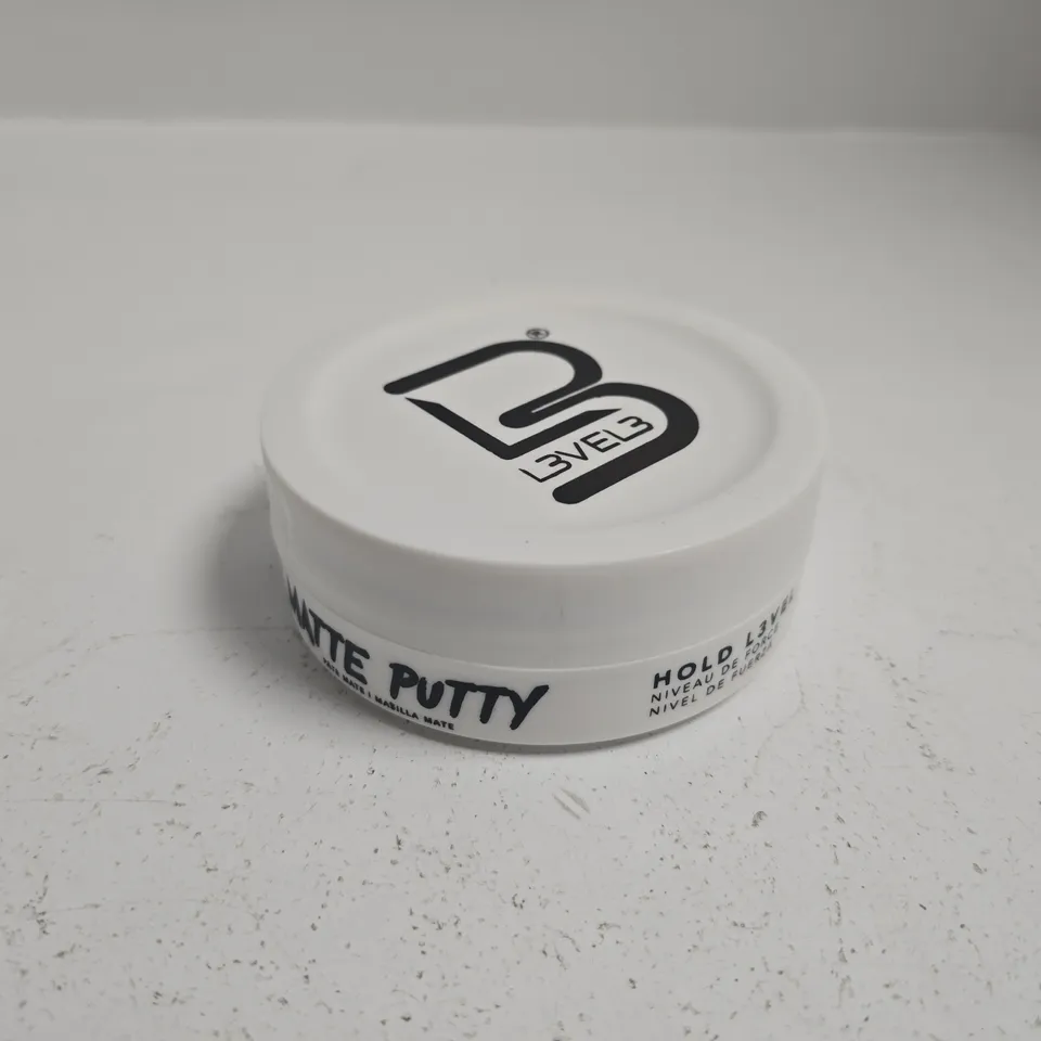 4X L3 LEVEL 3 MATTE PUTTY - GROOMING HAIR TEXTURIZING PUTTY WITH MATTE FINISH (4x150ML)