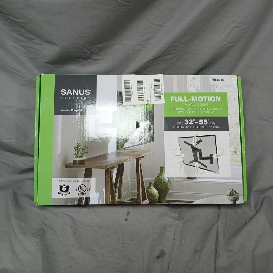 SANUS FMF319-B2 FULL MOTION 32-25" TV BRACKET  RRP £70