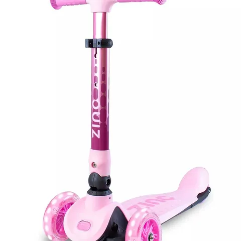 BOXED ZINC THREE WHEELED FOLDING FLYTE SCOOTER