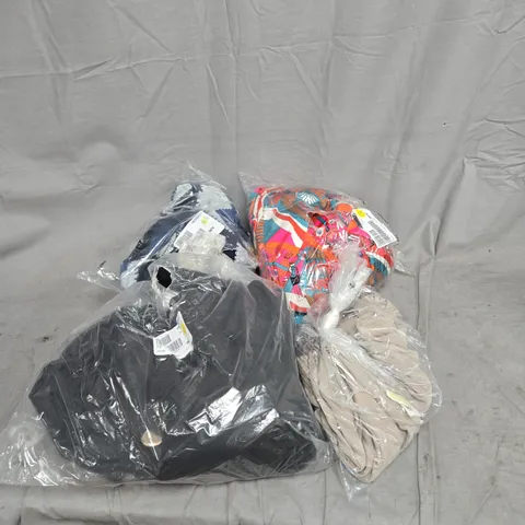 BOX OF APPROXIMATELY 20 ASSORTED CLOTHING ITEMS TO INCLUDE KIM AND CO, IZABEL LONDON ETC