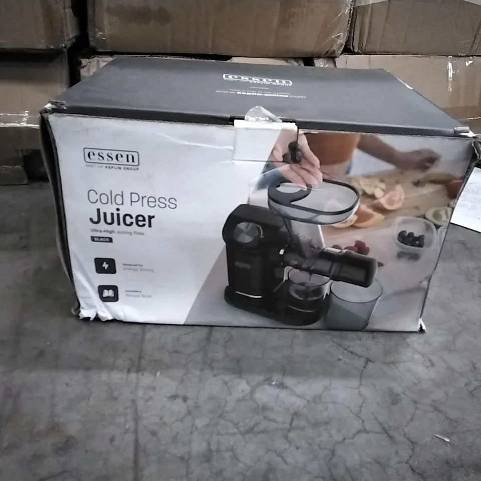 BOXED COLD PRESS JUICER 
