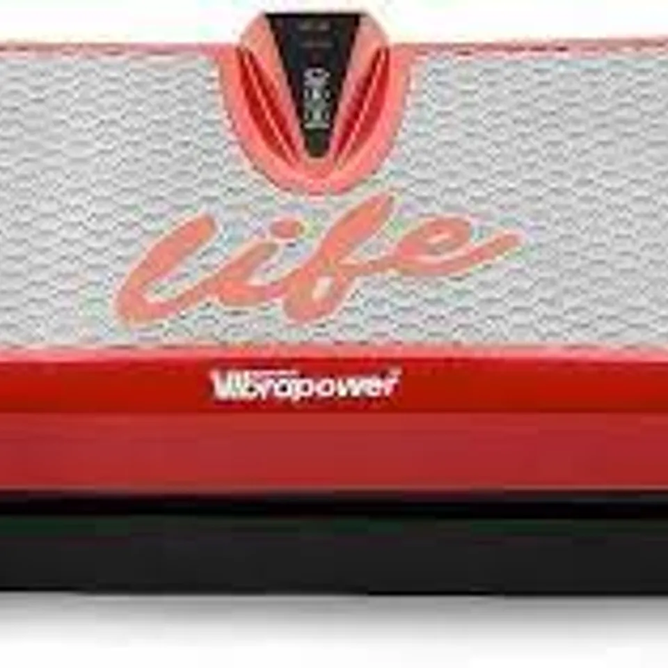VIBRAPOWER LIFE EXERCISE MACHINE - RED