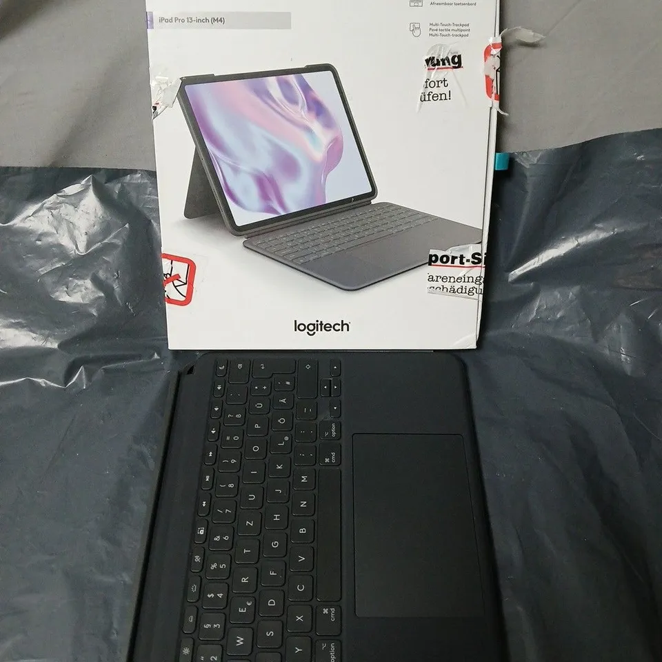 LOGITECH COMBO TOUCH KEYBOARD CASE FOR IPAD PRO 13-INCH (M4) – BOXED