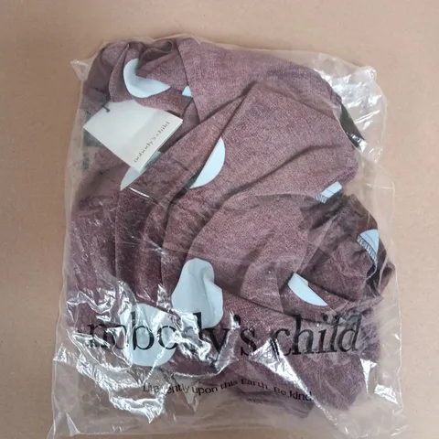 BAGGED NOBODYS CHILD CALI MIDAXI DRESS IN BROWN - UK 6