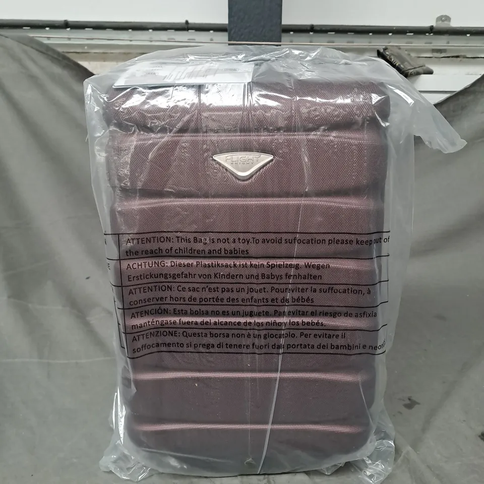 BOXED FLIGHT KNIGHT SMALL TRAVEL CASE IN BURGUNDY