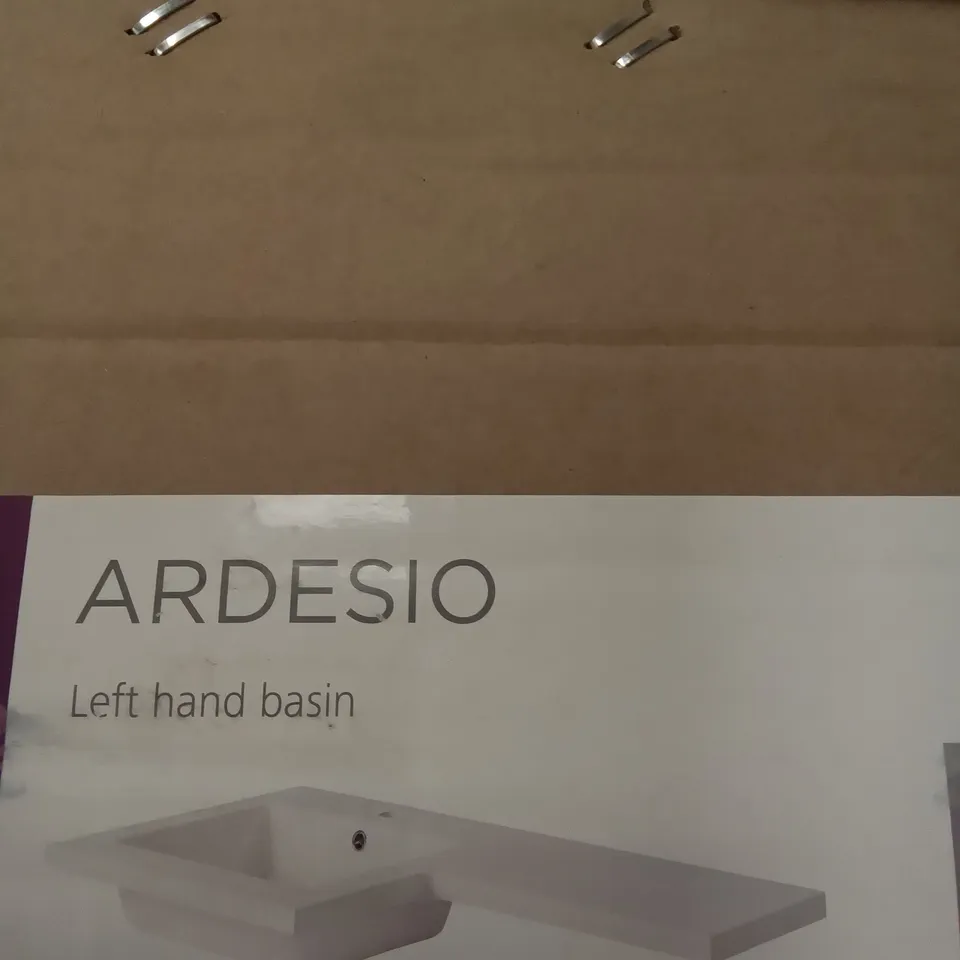 BOXED COOK AND LEWIS ARDESIO LEFT HAND BASIN 