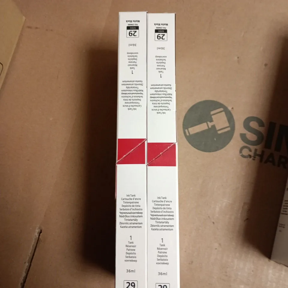 CANON PGI-29MBK MATTE BLACK INK TANK CARTRIDGE – 36ML, PACK OF 4