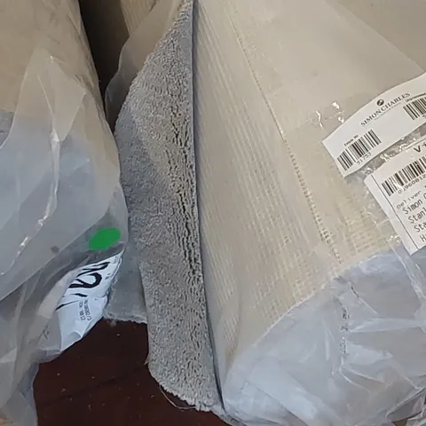 ROLL OF QUALITY MAYFAIR FRENCH GREY CARPET - APPROXIMATELY 5.94 x 5m