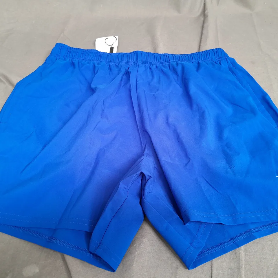 GYMSHARK ARRIVAL 5 INCH SHORTS SPORTS BLUE - LARGE