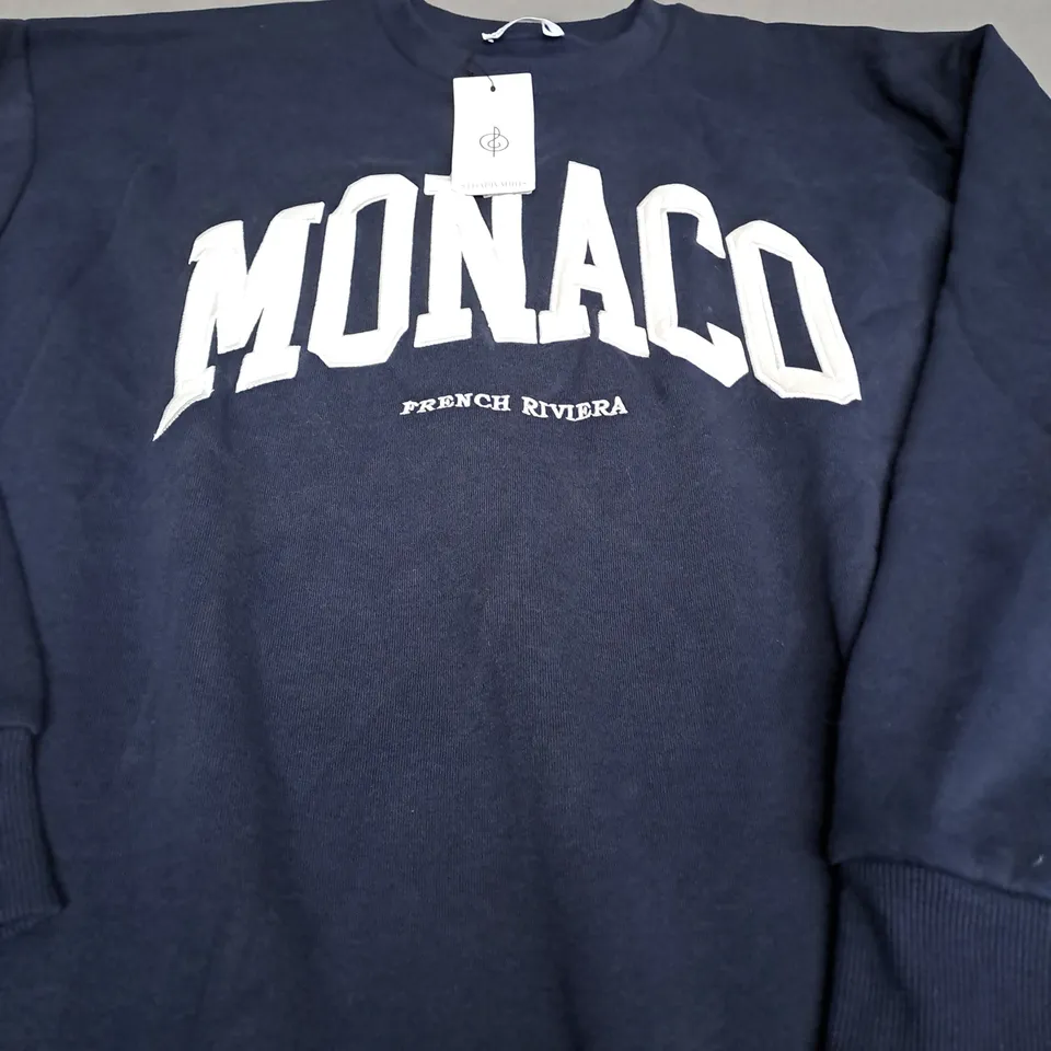 STRADIVARIUS MONACO NAVY JUMER - SIZE EUR SMALL