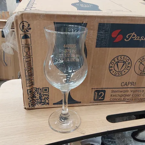 BOXED 24X PAΕABAHCE 375ML WINE GLASSES (2 BOXES)