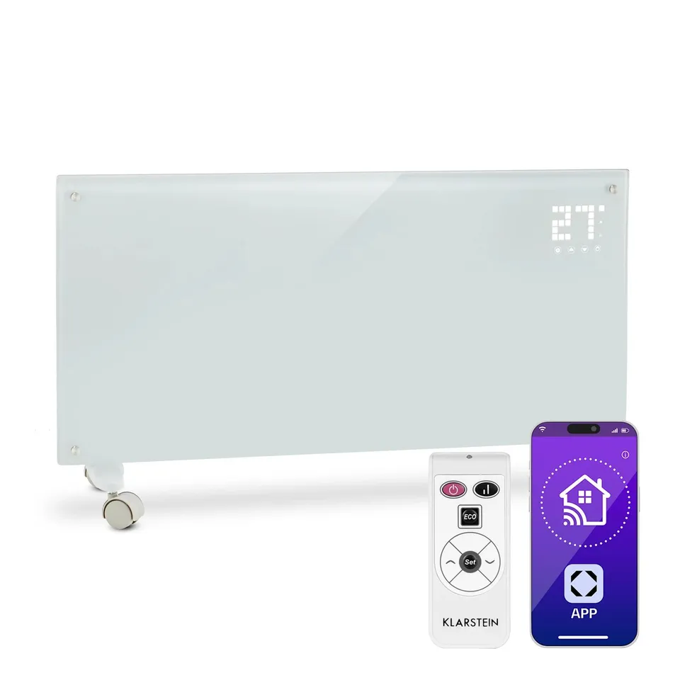 KLARSTEIN BORNHOLM SMART 2000W 20M² CONVECTOR HEATER WHITE