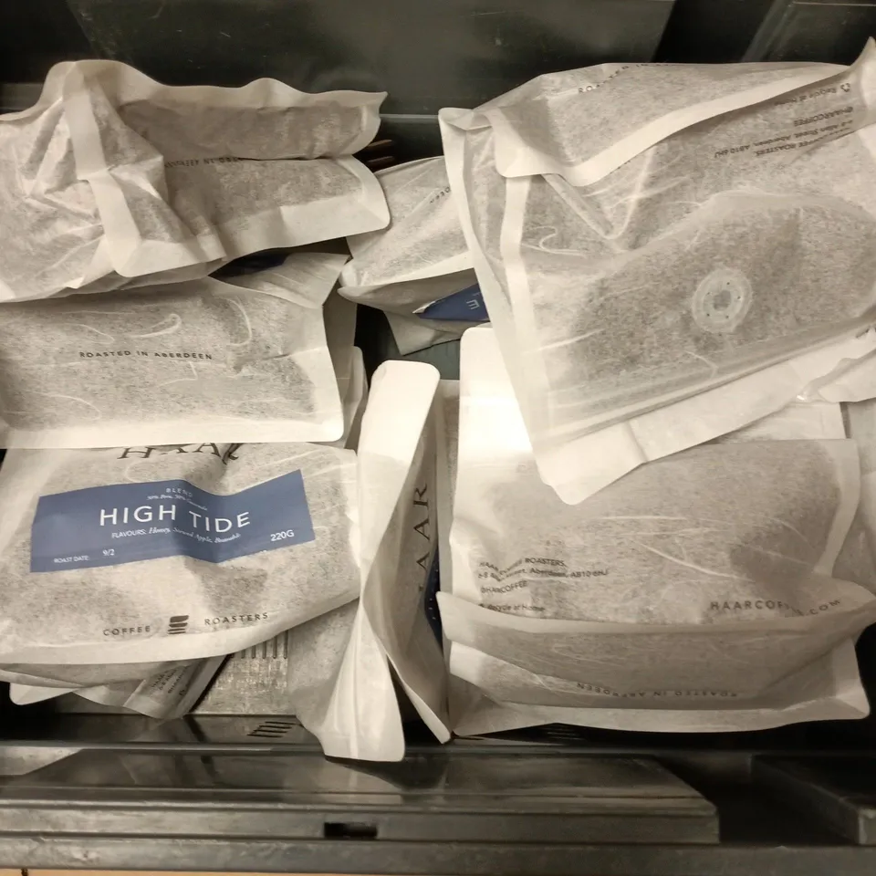 10 HAAR HIGH TIDE COFFEE BLENDS (HONEY, STEWED APPLE, BRAMBLE) - 220G