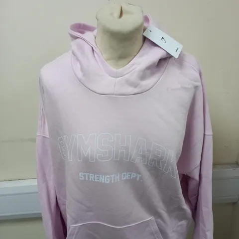 GYMSHARK STRENGHT DEPRTMENT GRAPHIC HOODIE SIZE M