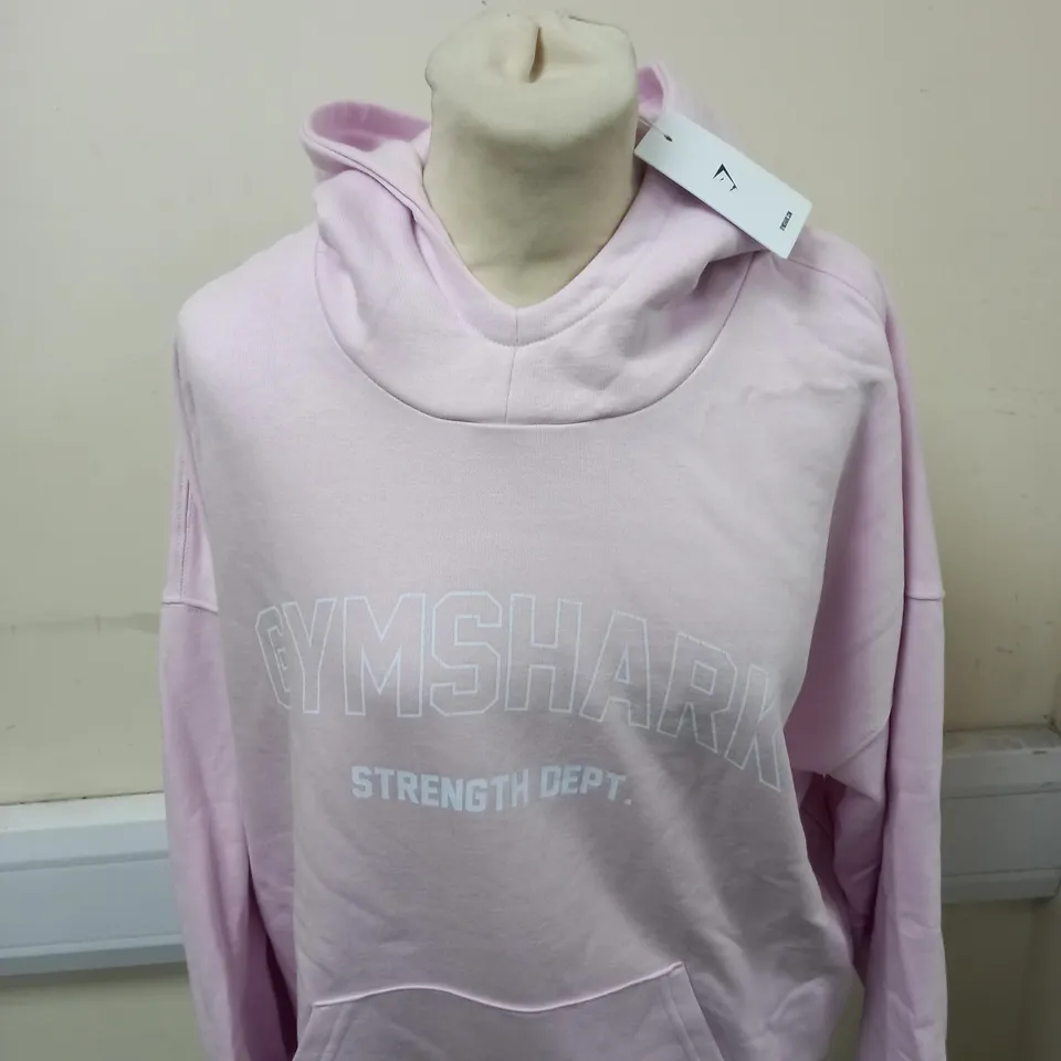 GYMSHARK STRENGHT DEPRTMENT GRAPHIC HOODIE SIZE M