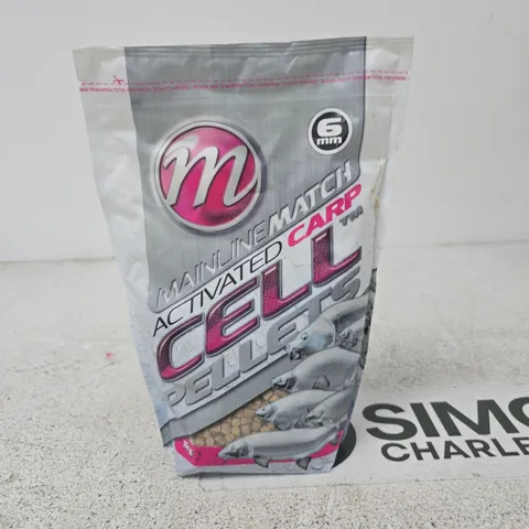 MAINLINE ACTIVATED CARP PELLETS 6MM – 1KG