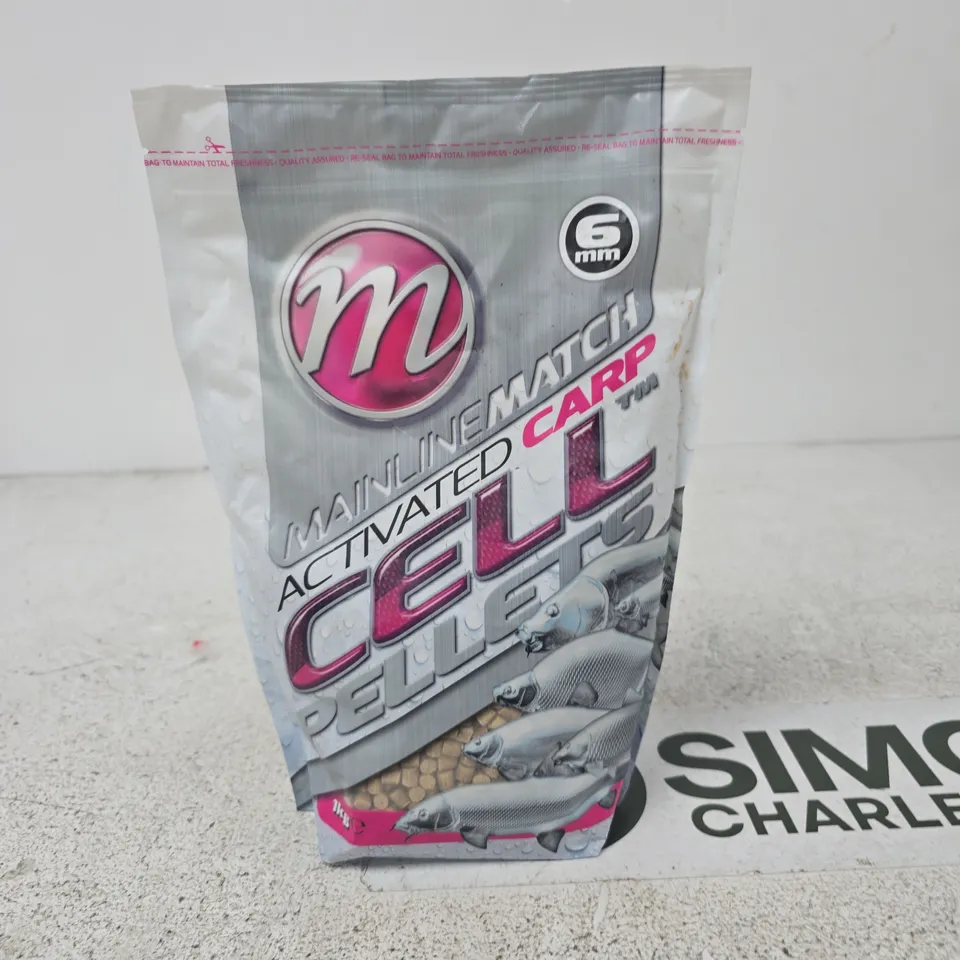 MAINLINE ACTIVATED CARP PELLETS 6MM – 1KG