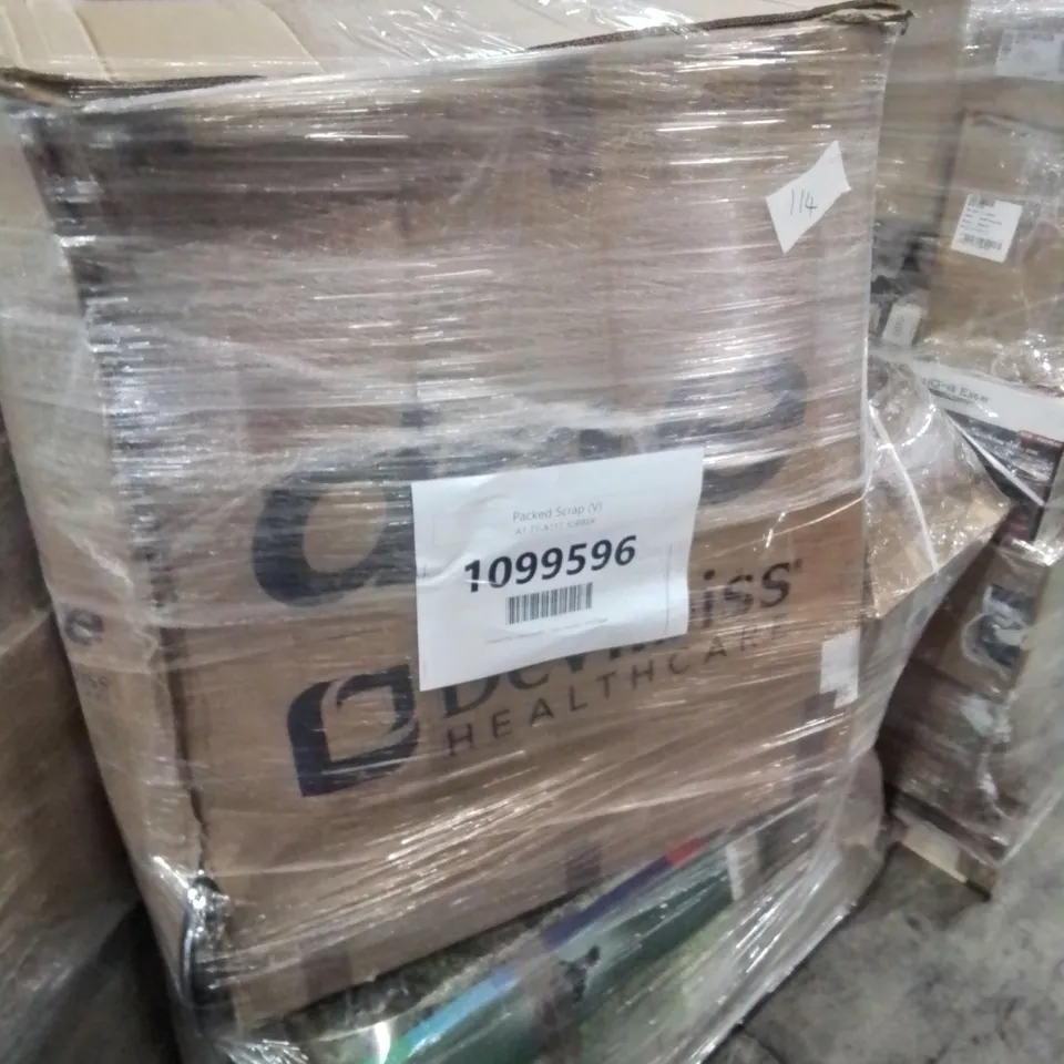 PALLET OF APPROXIMATELY 14 UNPROCESSED RAW RETURN HOUSEHOLD AND ELECTRICAL GOODS TO INCLUDE;