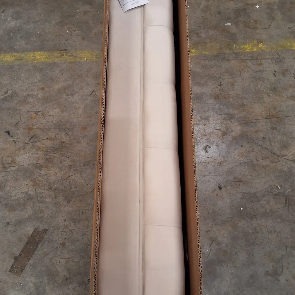 BOXED FOOTSTOOL IN CREAM