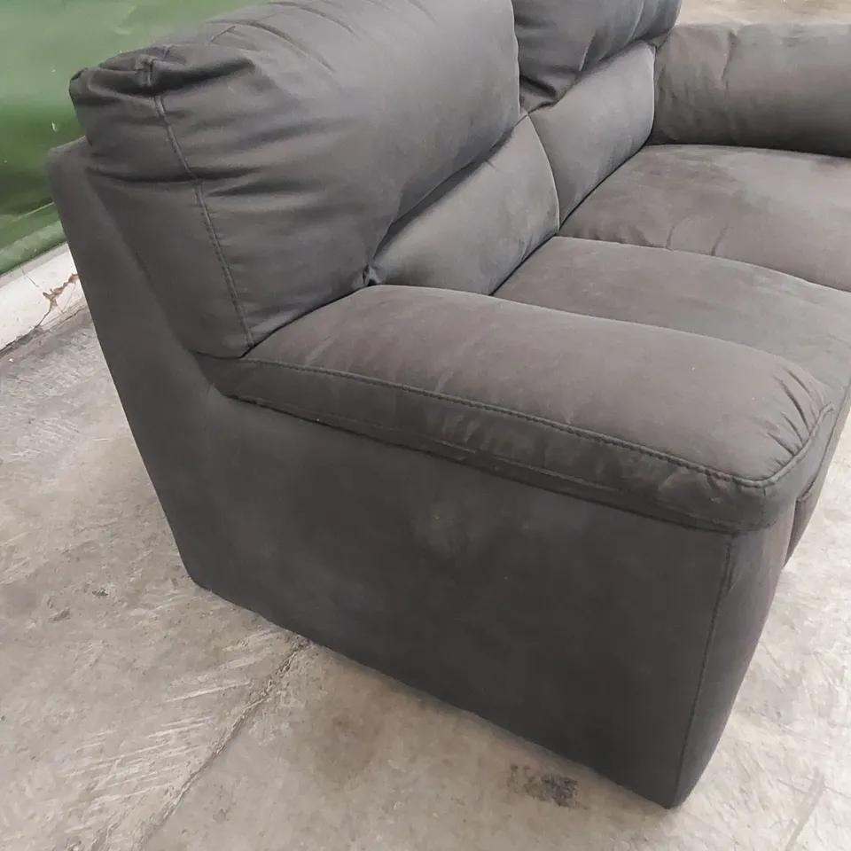 DESIGNER DANIELLE 2 SEATER FABRIC UPHOLSTERED SOFA 