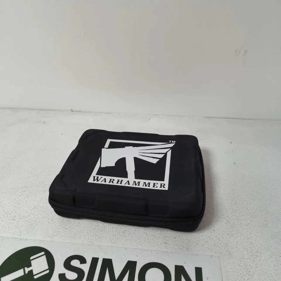 Warhammer miniatures carry case set with foam inserts