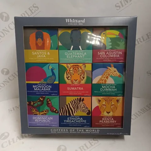 SEALED WHITTAR COFFEES OF THE WORLD GIFT SET