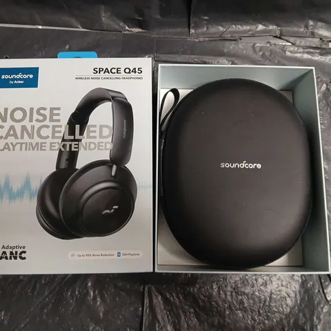 BOXED SOUNDCORE SPACE Q45 WIRELESS NOISE-CANCELLING HEADPHONES BY ANKER 