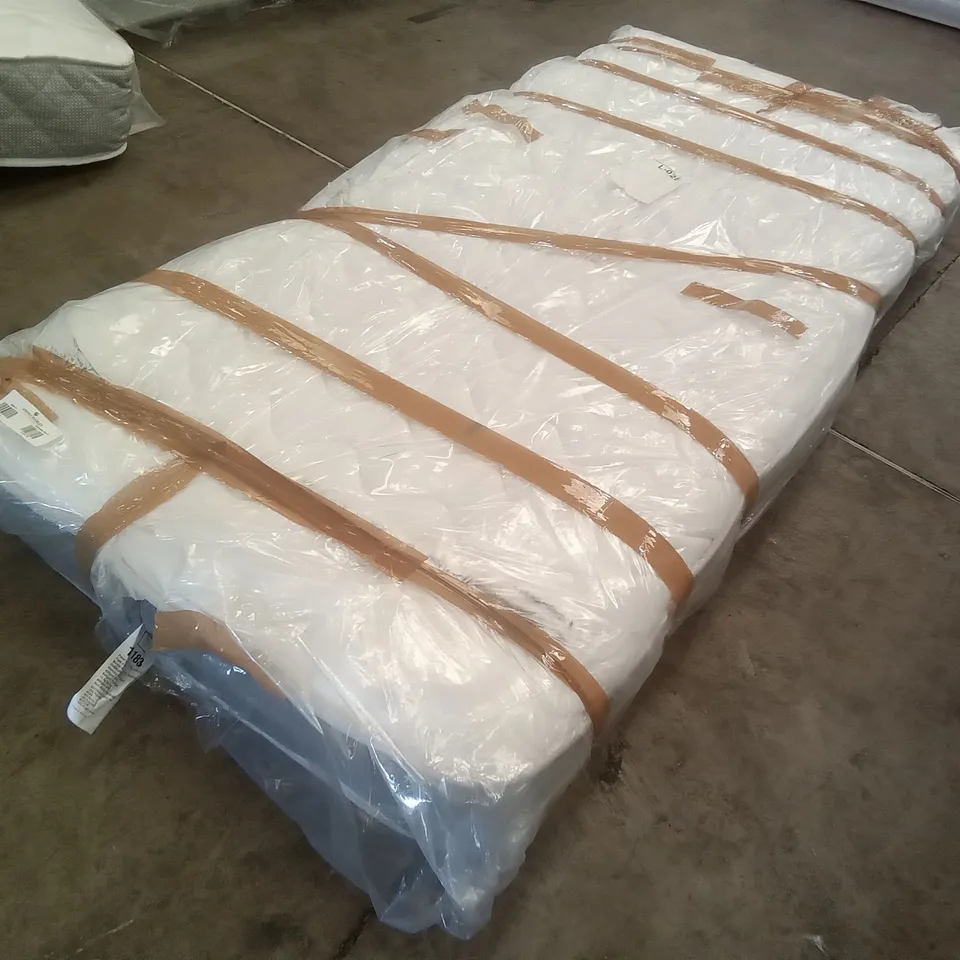 QUALITY BAGGED 3" SINGLE ARDOCH MEMORY FOAM OPEN COIL MATTRESS 