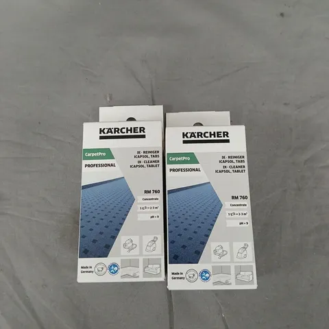 KÄRCHER CARPETPRO ICAPSOL CLEANING TABLETS RM 760 – 2 BOXES