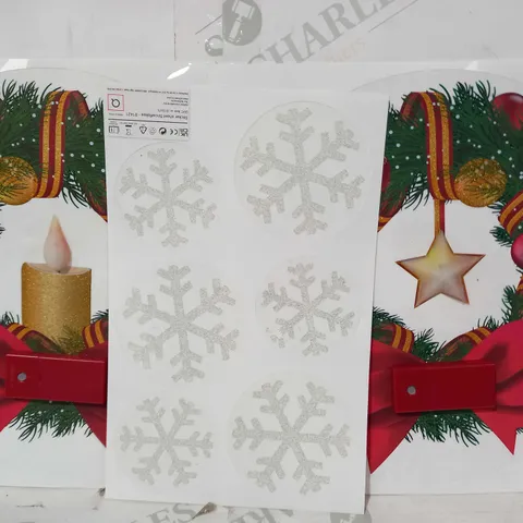 WREATH LIGHT DECORATION SET