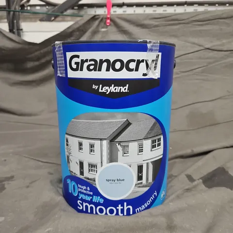 GRANOCRYL BY LEYLAND SMOOTH MASONRY SPRAY BLUE (5L) - COLLECTION ONLY