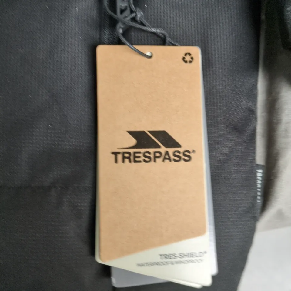 TRESPASS CLIP-MALE PADDED JACKET – BLACK, XXS