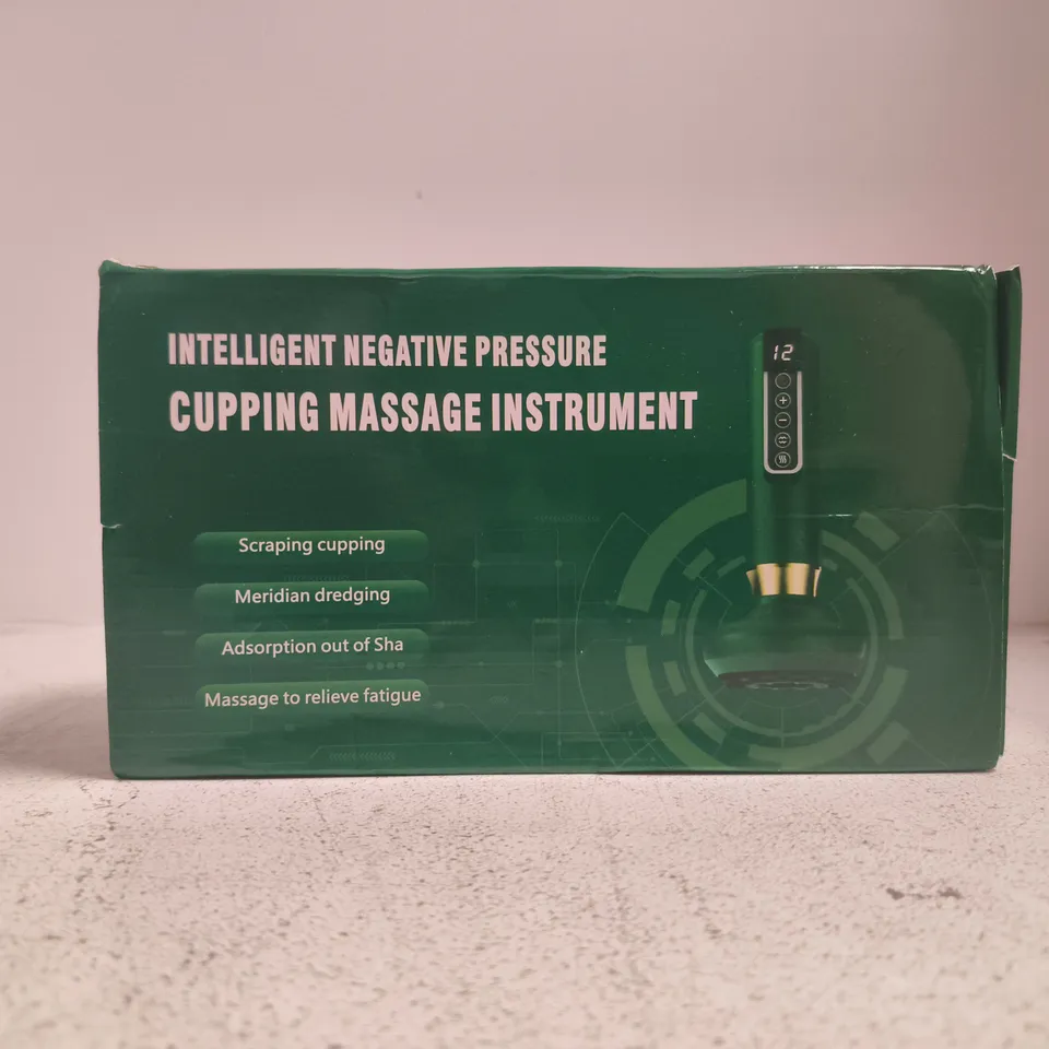 INTELLIGENT NEGATIVE PRESSURE CUPPING MASSAGE INSTRUMENT