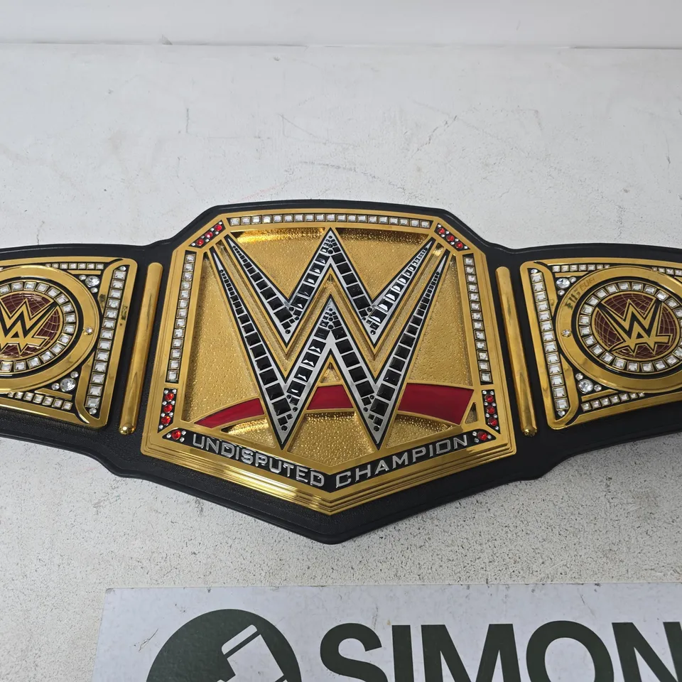 WWE UNDISPUTED CHAMPIONSHIP BELT – REPLICA TITLE