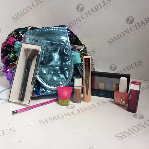 EIGHT PIECE MAYBELLINE COSMETICS SET