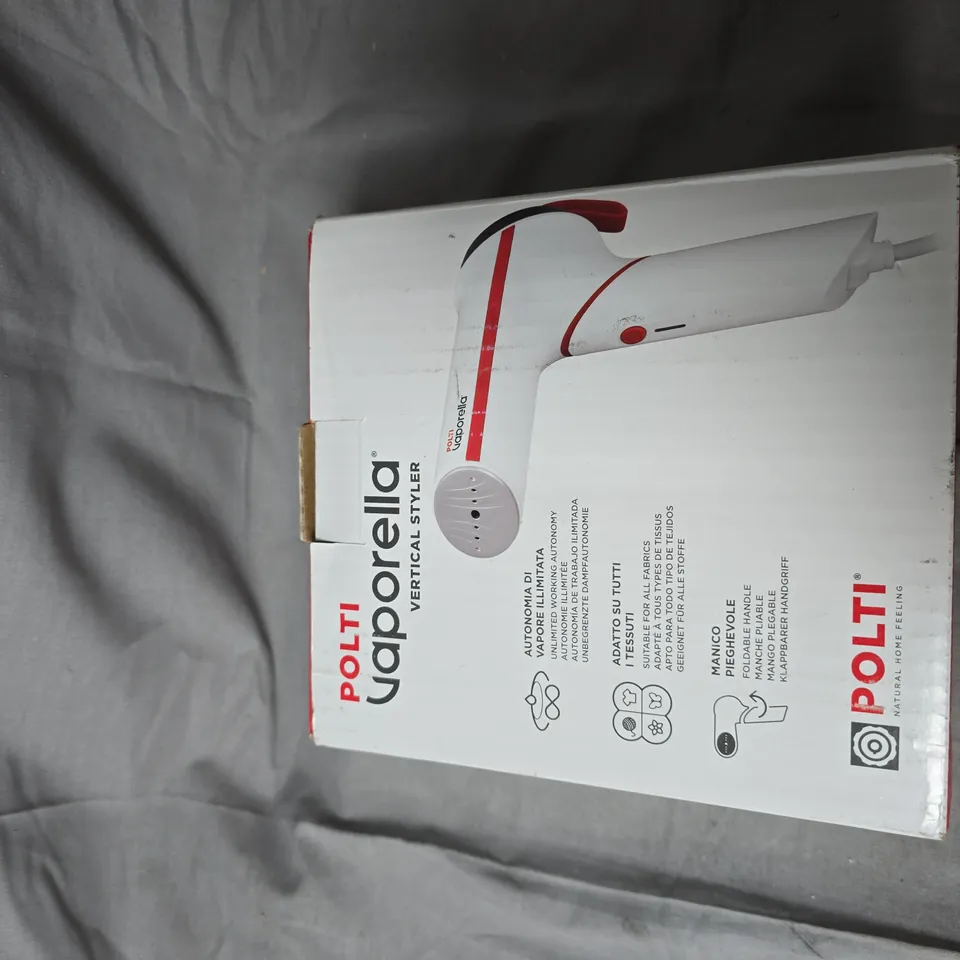 POLTI VAPORELLA VERTICAL STYLER GARMENT STEAMER 