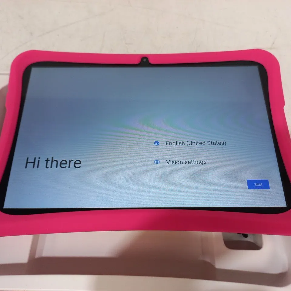 BOXED DIGILAND 10.1" KIDS TABLET WITH PROTECTIVE PINK CASE