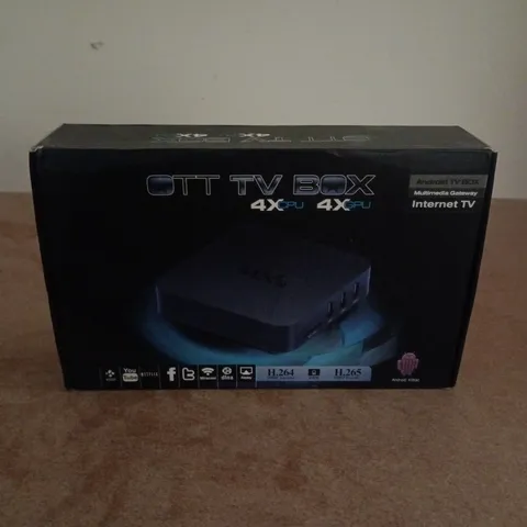 BOXED OTT TV BOX