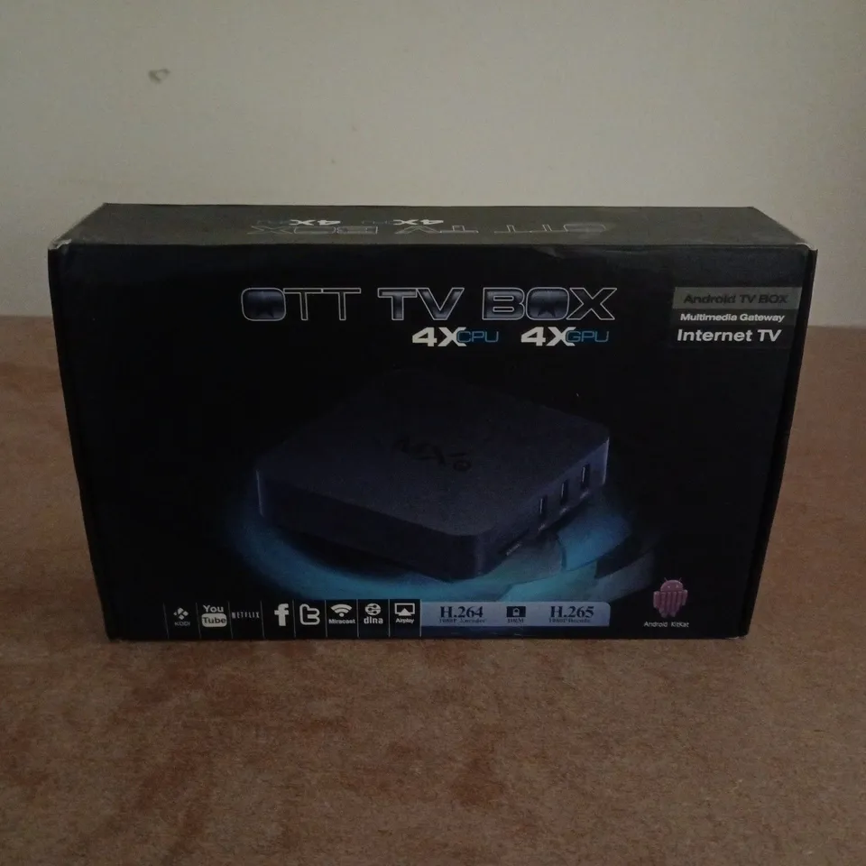 BOXED OTT TV BOX