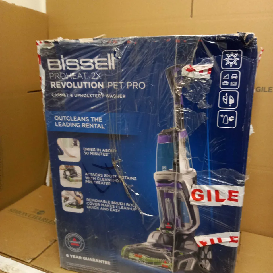 BISSELL PROHEAT 2X REVOLUTION PET PRO CARPET CLEANER 