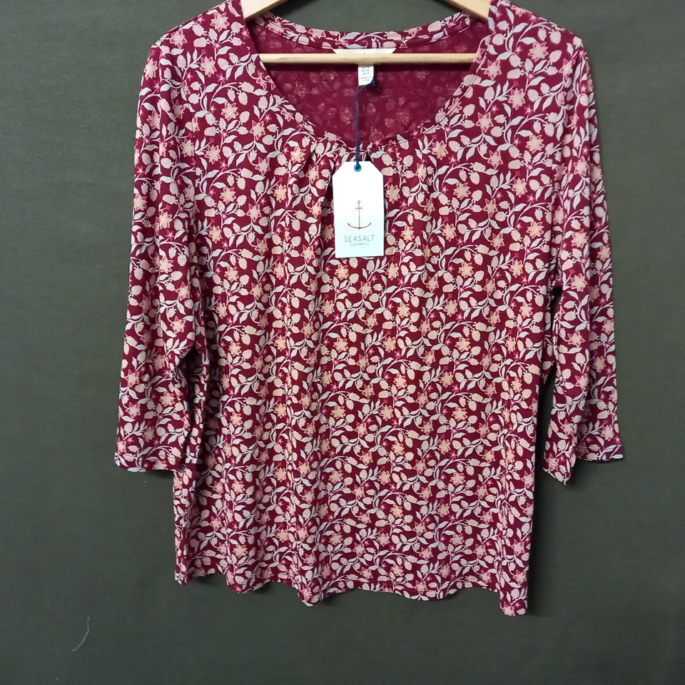 SEASALT CORNWALL 3/4 APPLETREE TOP WILD RASPBERRIES RED CABIN - UK 16