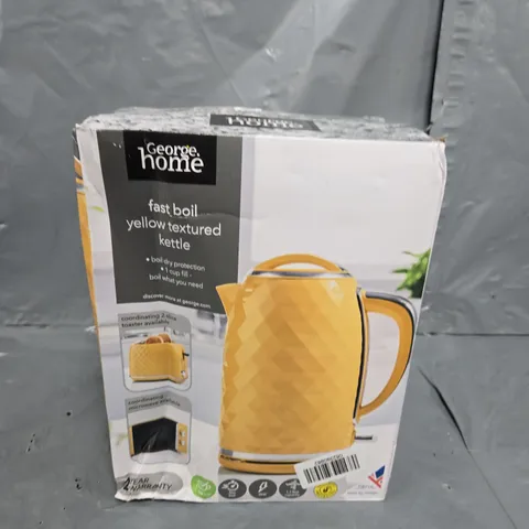 FAST BOIL YELLOW TEXTURED KETTLE